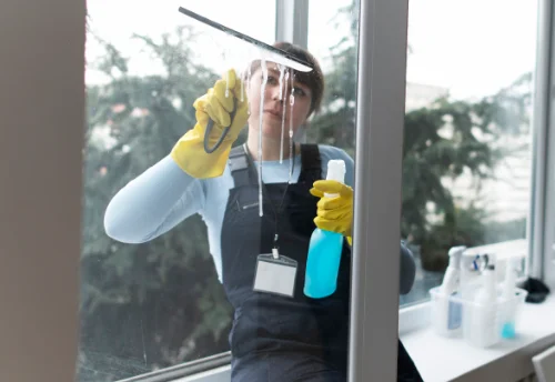 Nettoyage de vitres intérieures et extérieures à Marlhes